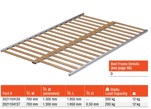 Cama Oslo Plus