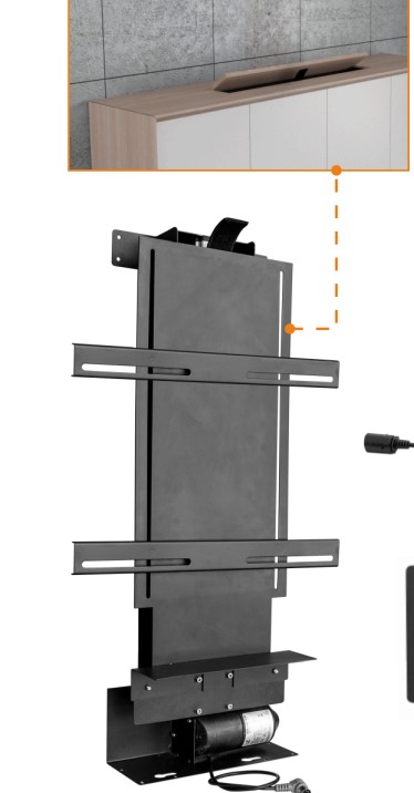 Sistema de elevacion de TV