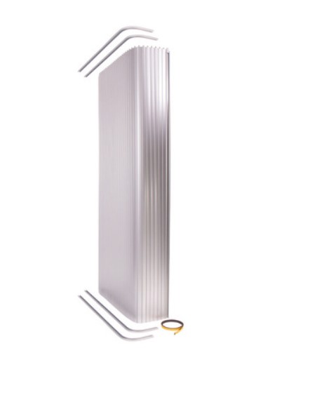 Puerta Persiana Corrediza Baño Metalizada