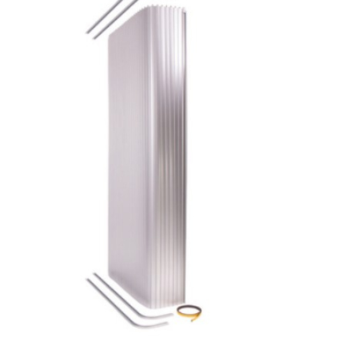 Puerta Persiana Corrediza Baño Metalizada