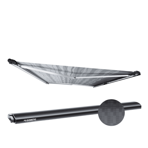 Toldo de Techo Dometic PR-2000 4M Manual Negro