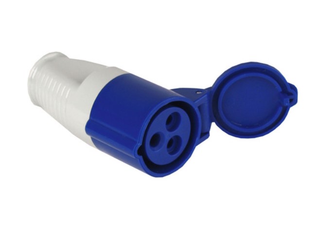 Toma exterior (azul – Hembra)