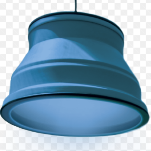 Lampara Colgante Azul