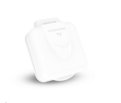 Toma Coaxil Exterior Blanca