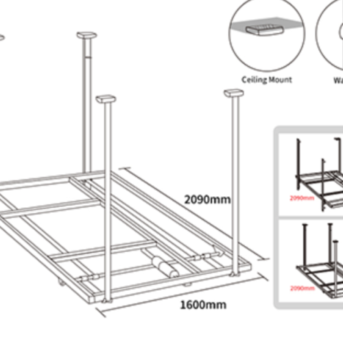 Sistema de elevacion de Cama