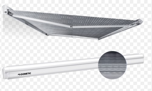 Toldo de Pared Dometic PW-1100 3.5M Manual Negro