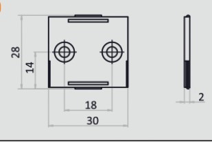 Kitchen Set – Mounting Plate
