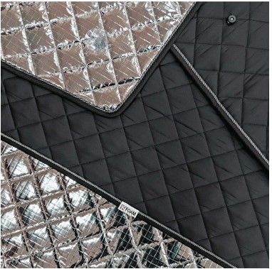 Cubre Parabrisas Aluminizado Sprinter Negro