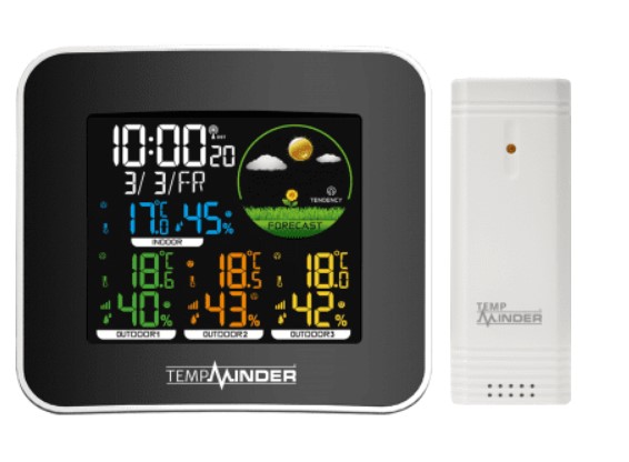 Monitor de Temperatura 4 Zonas
