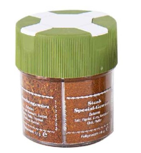 Frasco Especiero 4 Variedades