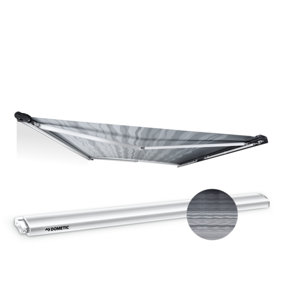 Toldo de Techo Dometic PR-2500 4M 12V Negro