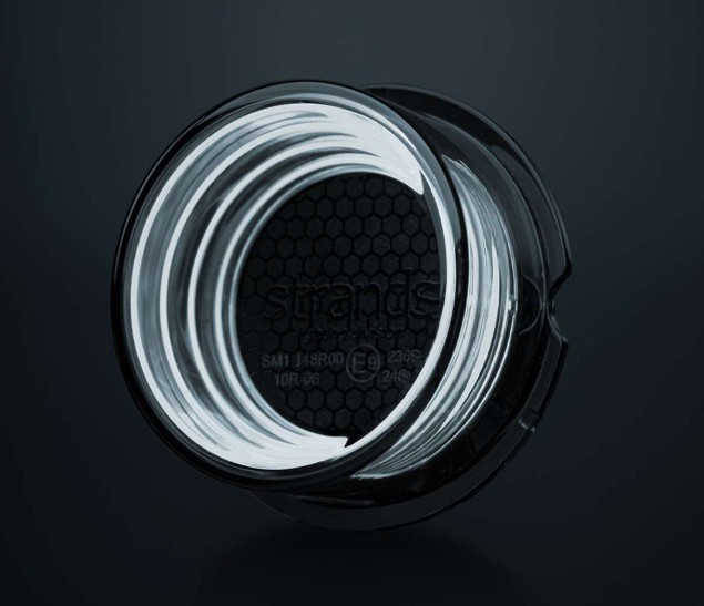 Led Strands Geo White